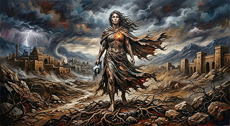 صورة كافر مقال (امْرَأَةٌ مِنْ طِينَةِ العَاصِفَةِ) - الكاتبة/ للاايمان الشباني .. المغرب