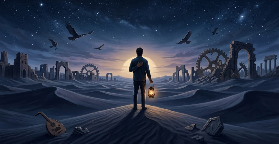صورة كافر مقال (أبواب الخفوق) - الشاعر/ مثنى الأزايده .. الاردن